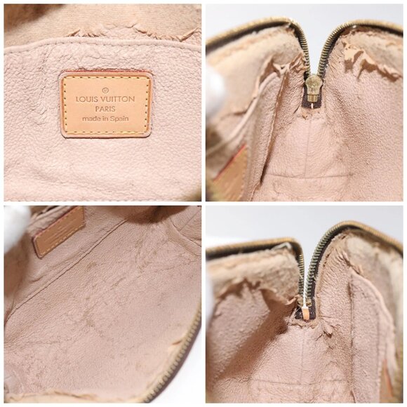 LOUIS VUITTON Monogram Pochette Cosmetic PM Pouch M43998 LV Auth 125332 - Picture 15 of 16